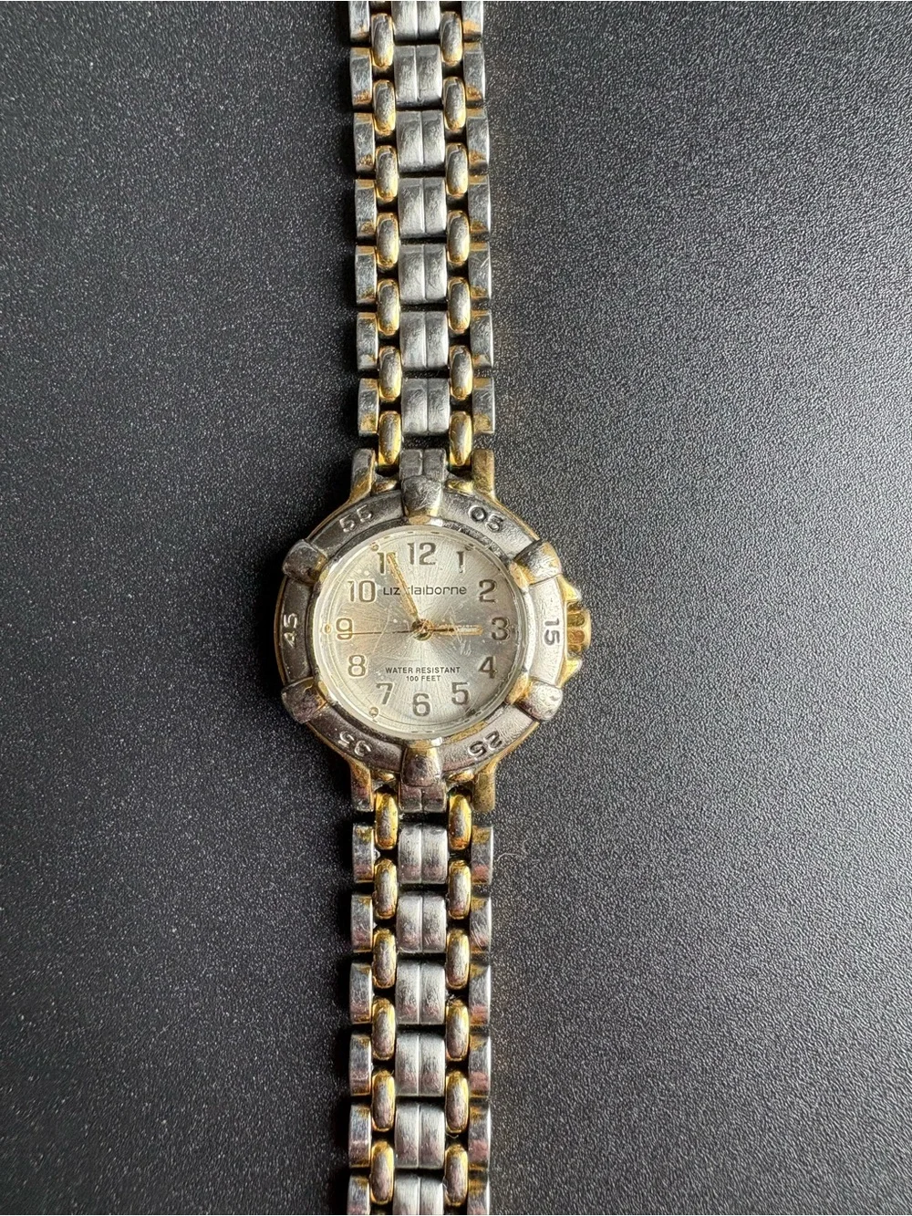 Two-Tone Women's Vintage Bracelet Watch - Gold and Silver